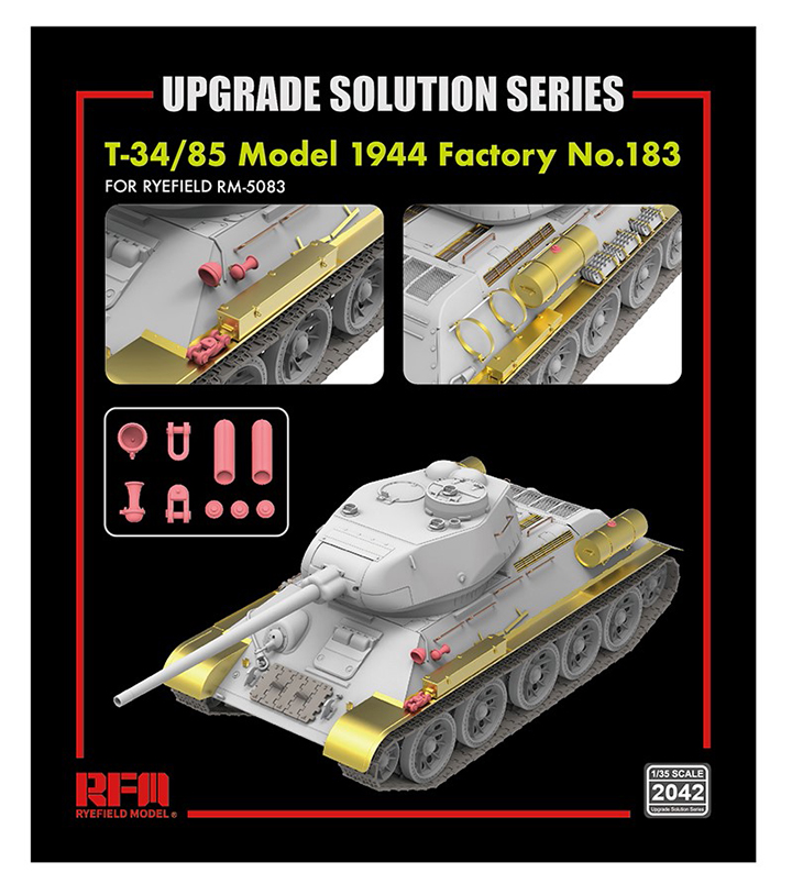 [���ܼ�] CRM2042 [RFM] CRM2042 1/35 Upgrade Solution Series T-34/85 Model 1944 Factory No.183 - ���� ������