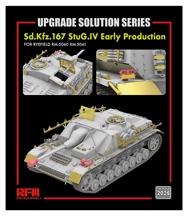 [ܼ] CRM2025 [RFM] CRM2025 1/35 Upgrade Solution Series Sd.Kfz.167 StuG IV Early Production -  