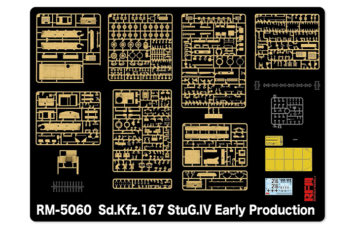 [ܼ] CRM5060 [RFM] CRM5060 1/35 Sd.Kfz.167 StuG IV Early Production w/Workable Track Links