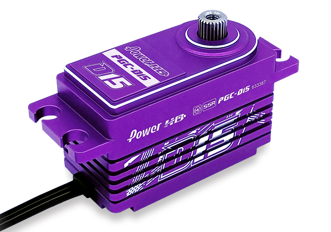 [���ܼ�] D15-RED [POWER HD] D15 High Voltage 18kg / 0.08 Sec Low Profile Servo