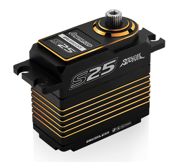 [ܼ] S25 [POWER HD] S25 SANWA SSR, HV, Brushless Servo (30.0Kg / 0.05sec)