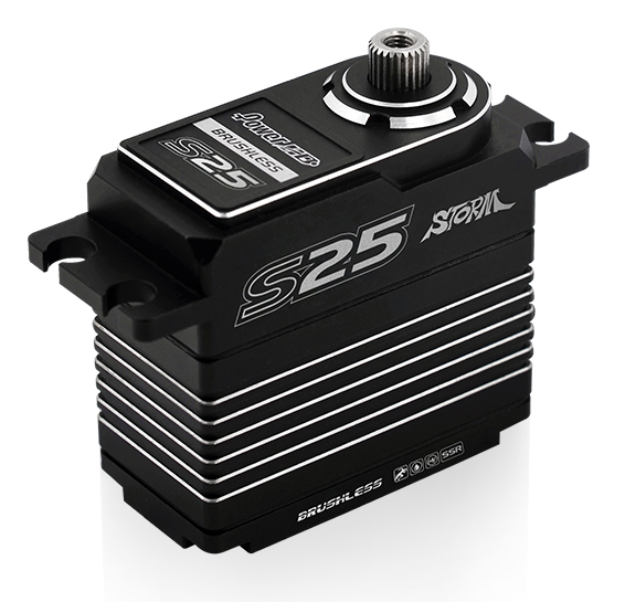 [ܼ] S25 [POWER HD] S25 SANWA SSR, HV, Brushless Servo (30.0Kg / 0.05sec)