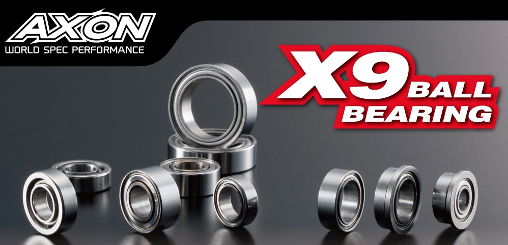 [ܼ] BM-LF-023 [AXON RACING] X9 PREMIUM BALL BEARING 520 2pic