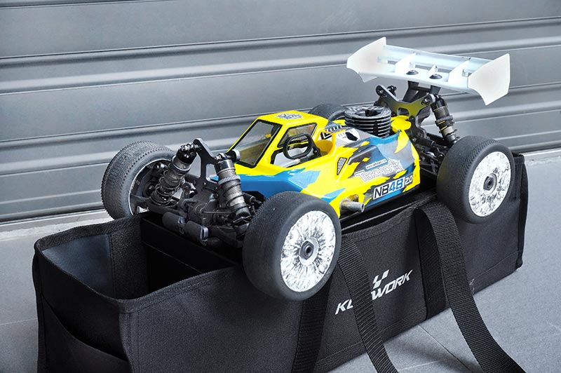 [ܼ] KOS32237 [KOSWORK] 1/8 Racing Bag/Starter Box Bag (w/KOS32010 Starer Box Case & Lid)