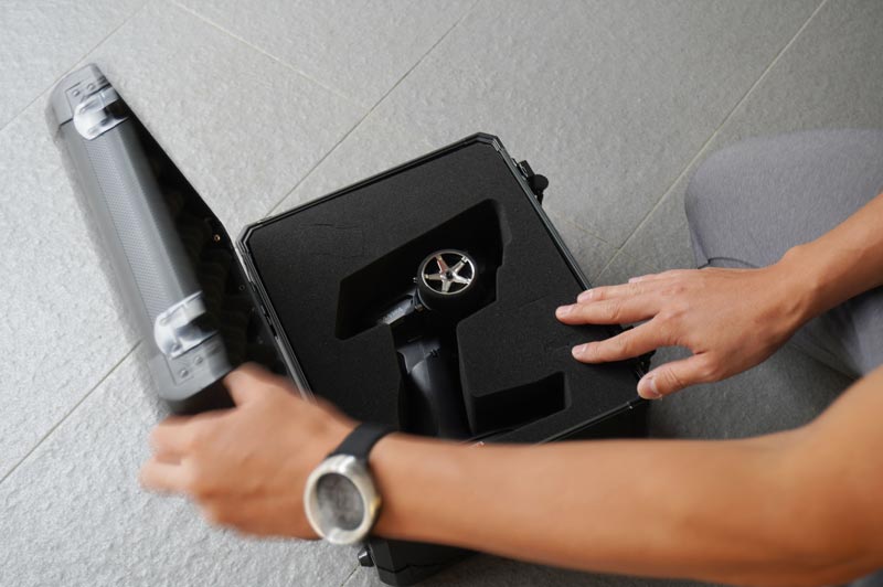 [���ܼ�] KOS32302-10PX [KOSWORK] (��Ż ������ ĳ����) Mini Black V2 Aluminum Carry Case (w/Futaba 10PX/4PM/7PX/7PXR foam)