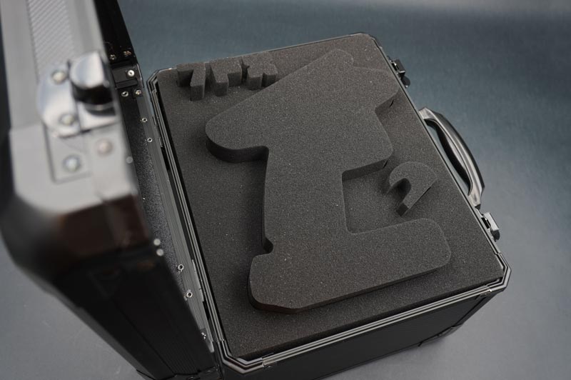 [���ܼ�] KOS32302-10PX [KOSWORK] (��Ż ������ ĳ����) Mini Black V2 Aluminum Carry Case (w/Futaba 10PX/4PM/7PX/7PXR foam)