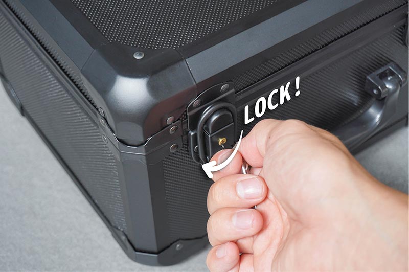 [���ܼ�] KOS32302-10PX [KOSWORK] (��Ż ������ ĳ����) Mini Black V2 Aluminum Carry Case (w/Futaba 10PX/4PM/7PX/7PXR foam)