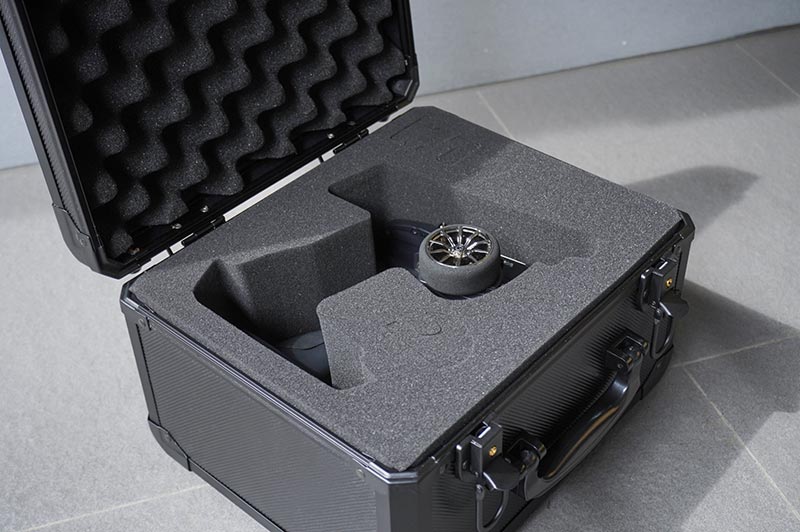 [���ܼ�] KOS32302-10PX [KOSWORK] (��Ż ������ ĳ����) Mini Black V2 Aluminum Carry Case (w/Futaba 10PX/4PM/7PX/7PXR foam)