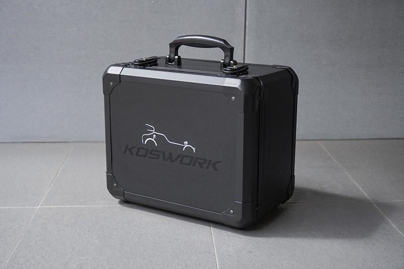 [���ܼ�] KOS32302-10PX [KOSWORK] (��Ż ������ ĳ����) Mini Black V2 Aluminum Carry Case (w/Futaba 10PX/4PM/7PX/7PXR foam)
