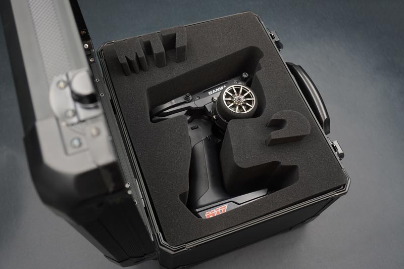 [���ܼ�] KOS32302-10PX [KOSWORK] (��Ż ������ ĳ����) Mini Black V2 Aluminum Carry Case (w/Futaba 10PX/4PM/7PX/7PXR foam)