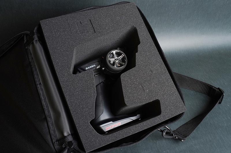 [ܼ] KOS32262-M17 [KOSWORK] ( ĳ) Transmitter Bag (w/Sanwa M17 Transmitter Foam)