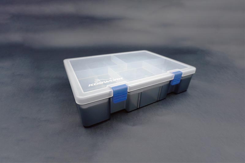 [���ܼ�] KOS32110 [KOSWORK] Two Layer Parts Case 245x175x56mm (w/tray & partition)
