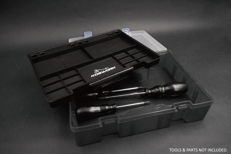 [ܼ] KOS32112BK [KOSWORK] Tool Box 245x175x56mm ()