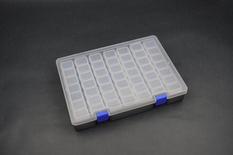 [���ܼ�] KOS32116 [KOSWORK] 7x7 Parts Box 245x175x38mm (49 Compartments, 7 Each Row)