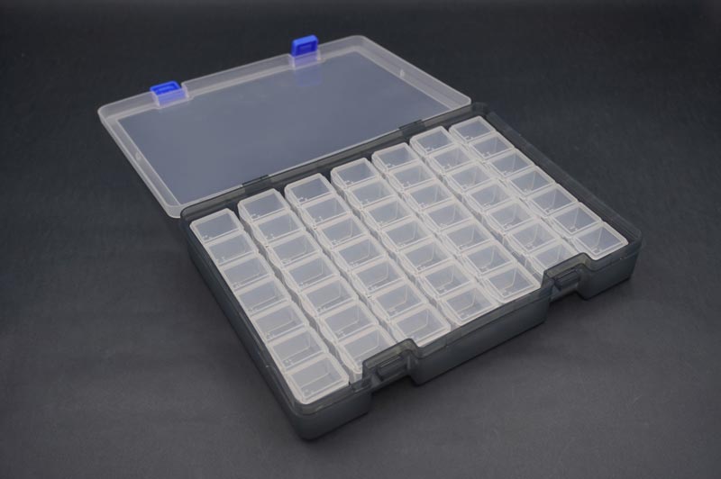 [���ܼ�] KOS32116 [KOSWORK] 7x7 Parts Box 245x175x38mm (49 Compartments, 7 Each Row)