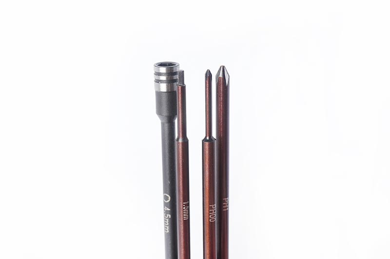 [ܼ] KOS13211 [KOSWORK] (̴ Ʈ) Mini-Z Quick Release 1/4 Drive Hex Driver Set (H1.5, N4.5, P00 & P1)