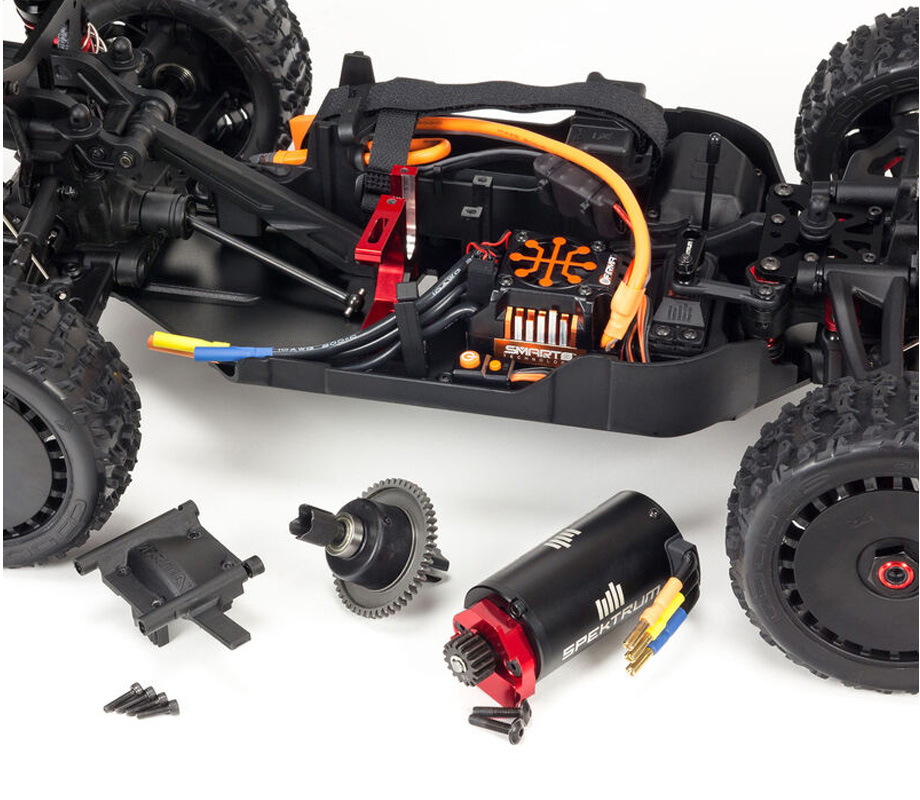 [���ܼ�] ARA8606V5 [ARRMA] V5 1:8 Ÿ��Ǭ 6S V5 4WD BLX ���� with Spektrum Firma RTR, Black ������ ����