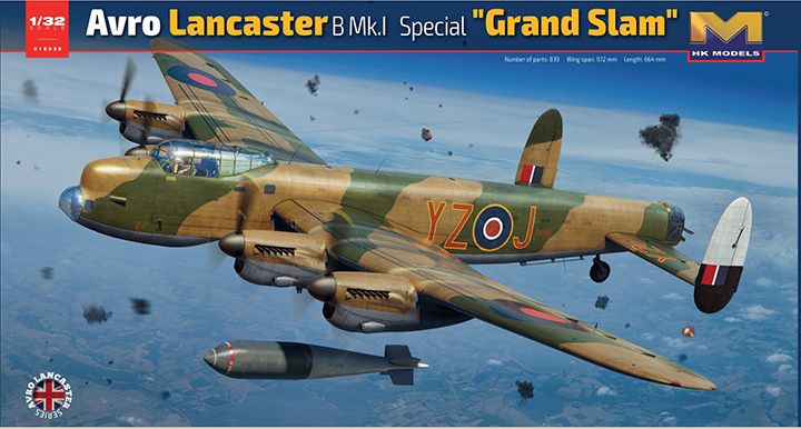 [ܼ] BKE038 [HK Model] BKE038 1/32 Lancaster Grand Slam
