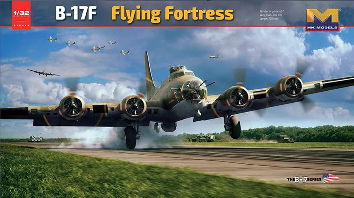 [ܼ] BKE029 [HK Model] BKE029 1/32 B-17F Flying Fortress