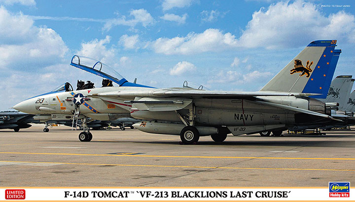 [ܼ] BH02406 [Hasegawa] BH02406 1/72 F-14D Tomcat VF-213 BlackLions Last Cruise