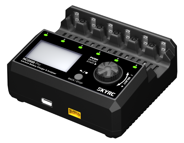 [ܼ] SK-100185-01 [SKY RC] (ͷ ) NC2500 Pro 6EA Battery Charger & Analyzer ̴, Ÿ̾ ̴ī 
