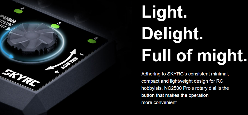 [ܼ] SK-100185-01 [SKY RC] (ͷ ) NC2500 Pro 6EA Battery Charger & Analyzer ̴, Ÿ̾ ̴ī 