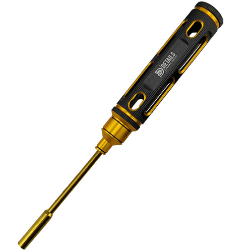 [���ܼ�] DTT03016A [DETAILS TECH] (Ƽź ��) Classic Nut Drivers Set - Black Gold 1pc Big Handle 4.0mm