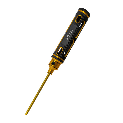 [���ܼ�] DTT02022D [DETAILS TECH] (Ƽź ��) Allen Wrench - Black Gold Big Handle (3.0 x 180mm)
