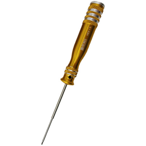 [ܼ] DTT11031A [DETAILS TECH] (HSS ) Allen Wrench - Gold Goblet (1.5 x 180mm)