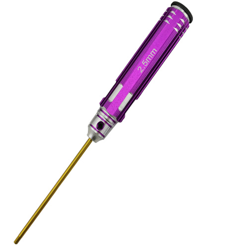 [���ܼ�] DTT02019 [DETAILS TECH] (Ƽź ��) Allen Wrench - Purple (Hex 2.5 x 180mm)