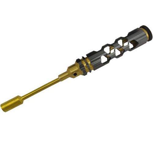 [ܼ] DTT03010 [DETAILS TECH] (Ƽź ) Titanium Coated Tips Nut Drivers - Ink Gold Honeycomb (8.0 x 180mm)