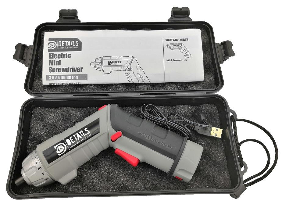 [���ܼ�] DTT01001-SET [DETAILS TECH] (���� ���� DETAIL �� ��Ʈ �޺�) Power Electric Driver Titanium Power Tool Tips 4pcs (Hex1.5/2.0/ 2.5/3.0mm)