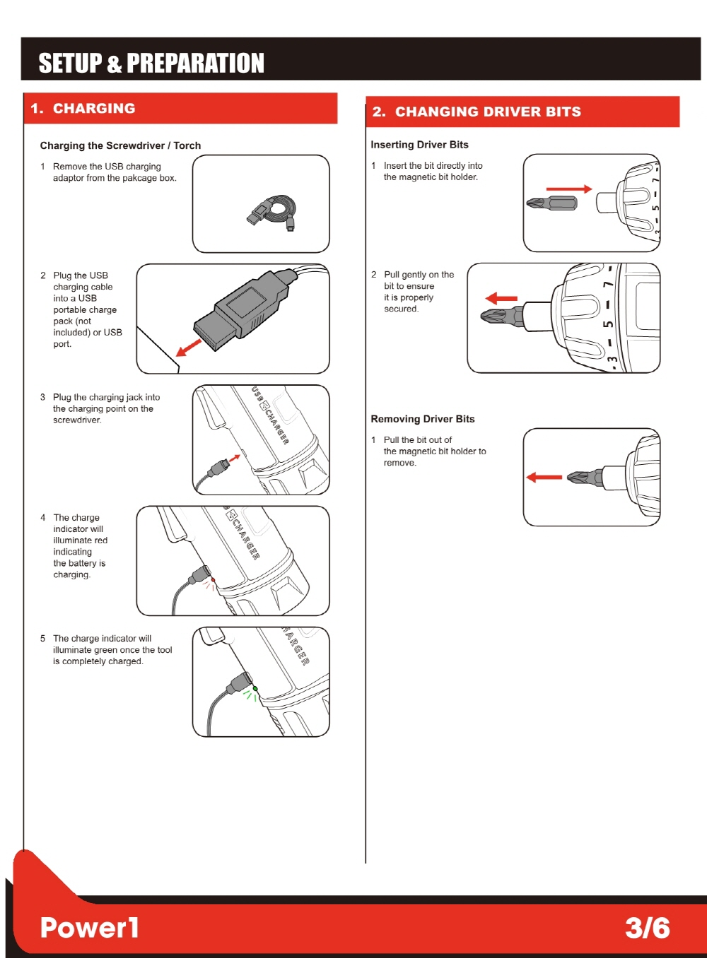 [���ܼ�] DTT01001-SET [DETAILS TECH] (���� ���� DETAIL �� ��Ʈ �޺�) Power Electric Driver Titanium Power Tool Tips 4pcs (Hex1.5/2.0/ 2.5/3.0mm)