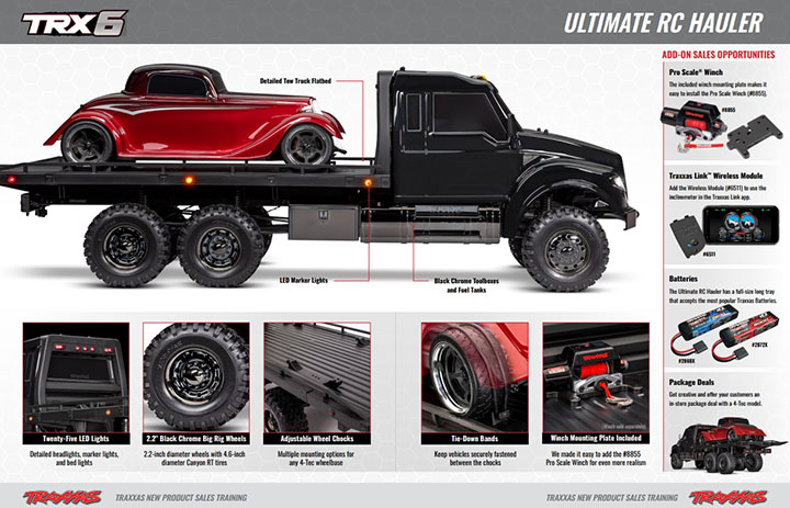 [���ܼ�] CB88086-84 Black [Traxxas] TRX6 1/10 ��Ƽ�� RC �Ͽ﷯