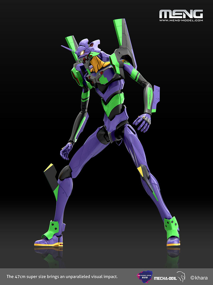 [ܼ] CECHA-001L [Meng] CECHA-001L Evangelion Unit-01-Pre Color Version-47cm-Multipurpose Humanoid