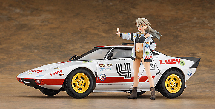 [ܼ] BH52328 [Hasegawa] BH52328 1/24 SP528 Wild Egg Girls No.04 Lancia Stratos Lucie McDonnell w/Figure