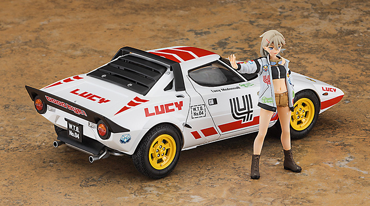 [ܼ] BH52328 [Hasegawa] BH52328 1/24 SP528 Wild Egg Girls No.04 Lancia Stratos Lucie McDonnell w/Figure