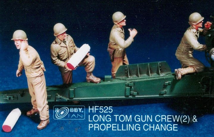 [ܼ] BFHF525 [AFV CLUB] BFHF525 1/35 LONG TOM GUN CREW(2) and PROPELLING CHANGE
