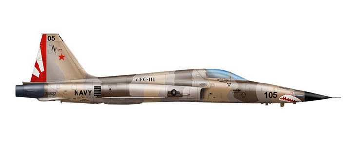 [ܼ] BFAR48101 [AFV CLUB] BFAR48101 1/48 F-5E Tiger II Shark Nose