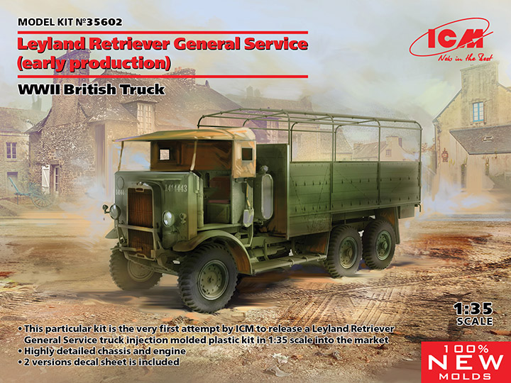 [ܼ] BICM35602 [ICM] BICM35602 1/35 Leyland Retriever General Service-early production