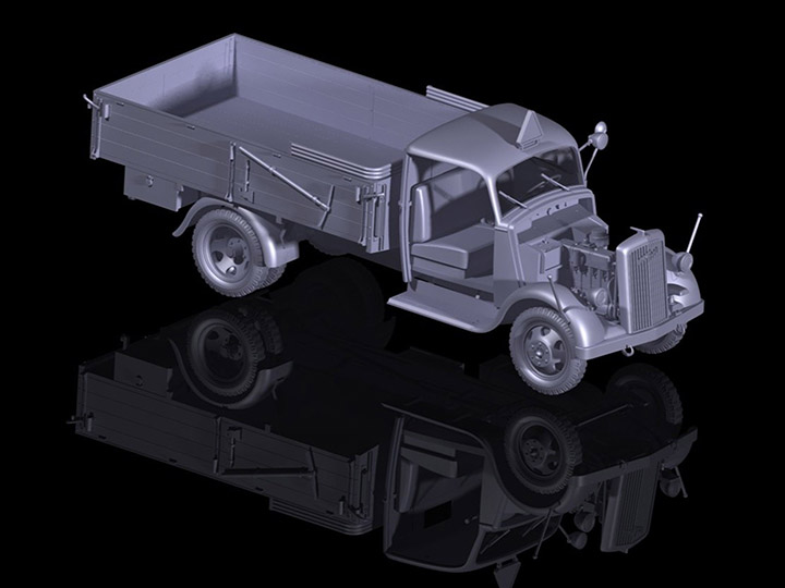 [���ܼ�] BICM35401 [ICM] BICM35401 1/35 German Opel Blitz Truck 1.5t type (2.5-32)