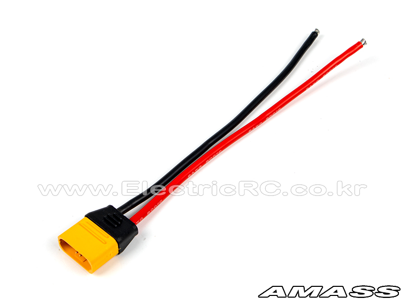 [���ܼ�] AM-AS150UW-M35 [AMASS] AS150UW Anti-Spark/HASP Wire Harness Set (ESC/Recharger Side/250mm)