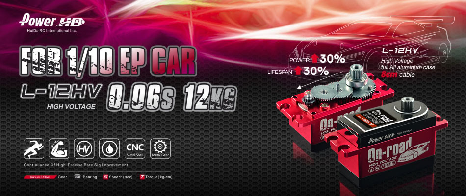[ܼ] HD-1201MG [POWER HD] HD-1201MG Standard Servo 13.20Kg / 0.14Sec