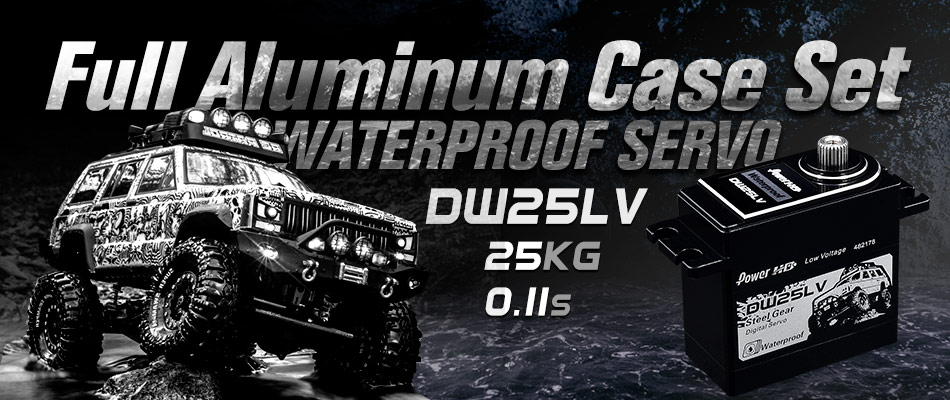 [ܼ] LW-30MG [POWER HD] LW-30MG (Ǯ, Ŭ, ε õ) Waterproof Standard Servo 30kg / 0.14sec