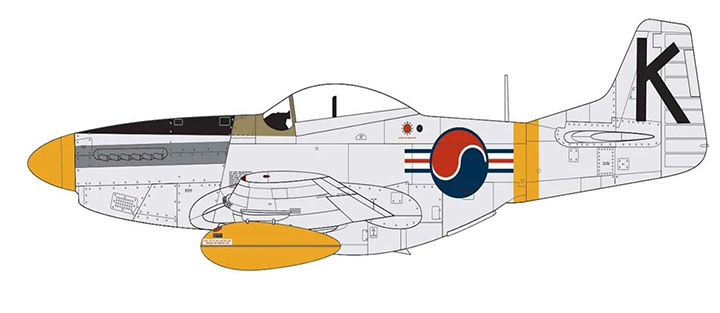 [ܼ] BB02047A [Airfix] BB02047A 1/72 North American F-51D Mustang