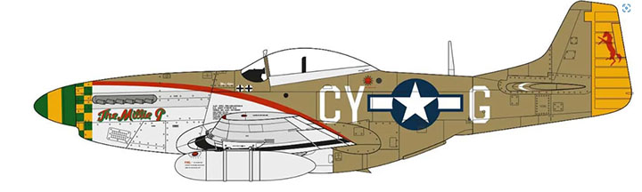 [ܼ] BB05131A [Airfix] BB05131A 1/48 North American P-51D Mustang