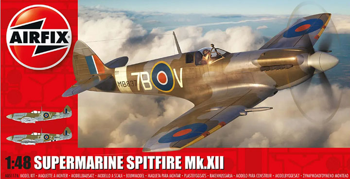 [ܼ] BB05117A [Airfix] BB05117A 1/48 Supermarine Spitfire Mk.XII