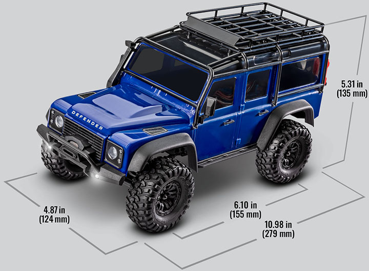 [ܼ] CB97054-1 Blue [Traxxas] 1/18 TRX-4M  ( ÷)
