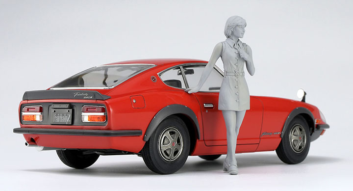 [ܼ] BH52339 [Hasegawa] BH52339 1/24 SP539 Nissan Fairlady 240ZG w/70s Girls Figure