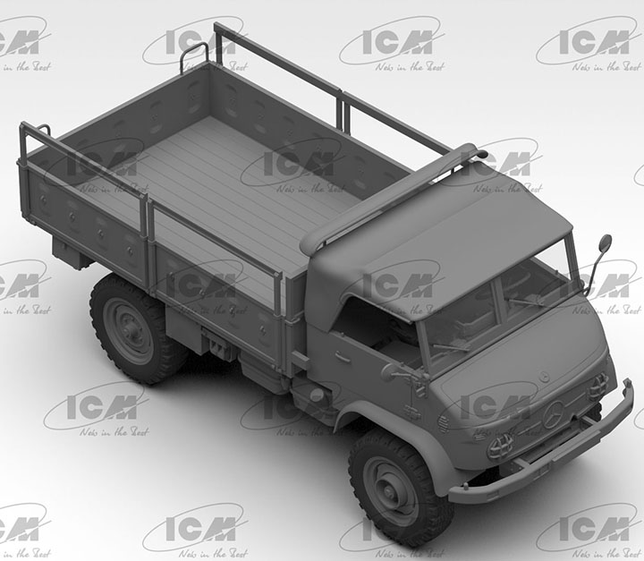 [ܼ] BICM35135 [ICM] BICM35135 1/35 Unimog S404 German Military Truck